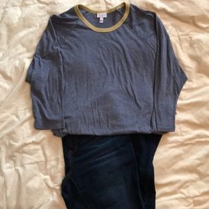 Lularoe Randy 3/4 Sleeve Top